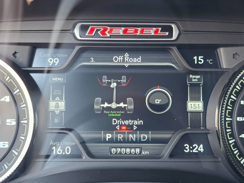 2022 Ram 1500 Sport/Rebel Rebel / Luxury Leather Seats