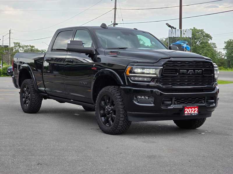 2022 Ram 2500 Limited Limited / Vented Leather Seats / Cummins Diesel