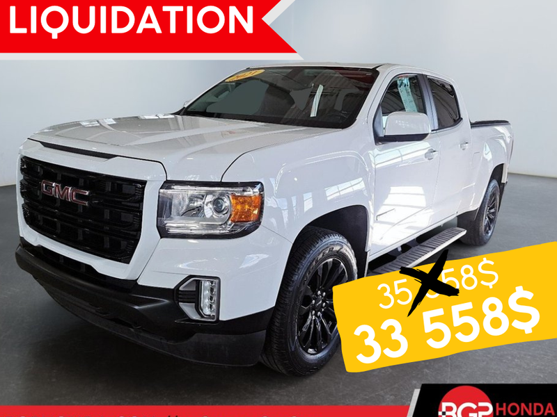 2021 GMC Canyon 4WD ELEVATION in Saint-Georges, Quebec