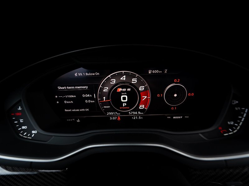 2019 Audi RS 5 Sportback 2.9T quattro 8sp Tiptronic