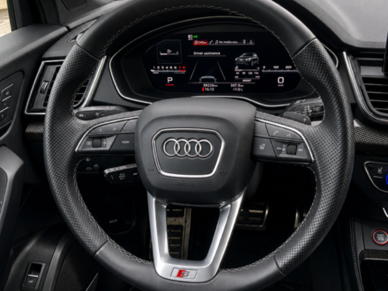 2023 Audi SQ5 Sportback Technik 1 Owner | Black Optic Package | Clean CarFax Report | Dimond Stitching | Certified |