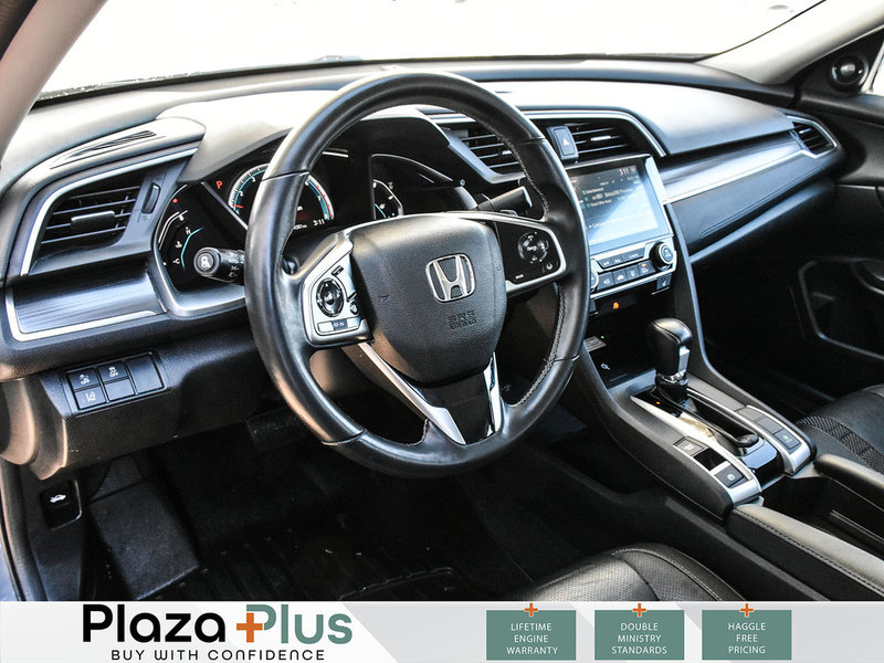 2020 Honda Civic Sedan Touring Clean CarFax Report | Leather | 2 Sets of Tires |
