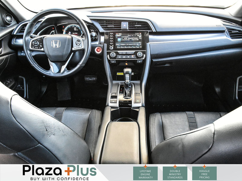 2020 Honda Civic Sedan Touring Clean CarFax Report | Leather | 2 Sets of Tires |