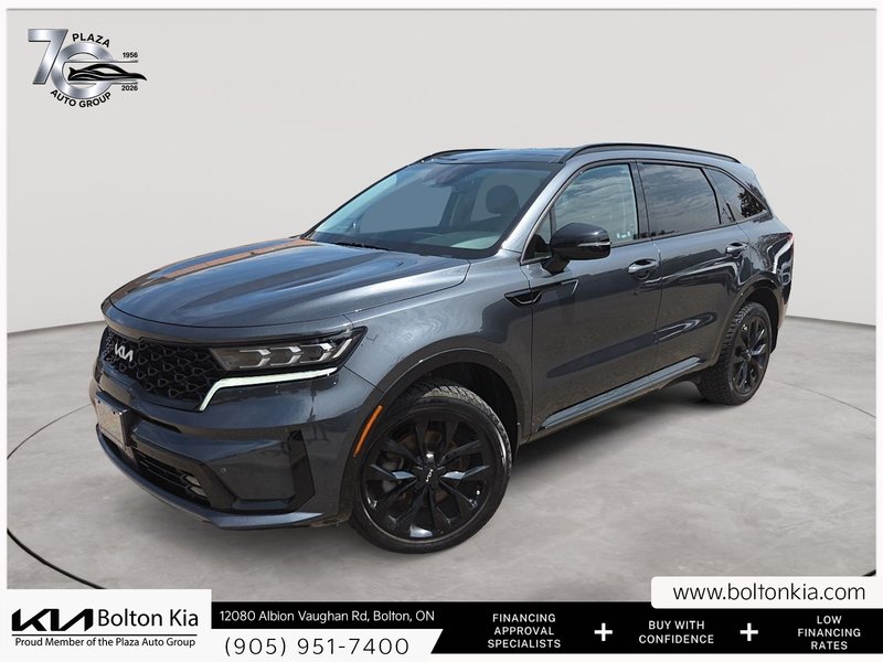 2023 Kia Sorento  Clean CarFax Report | Certified | 3rd Row Seating |