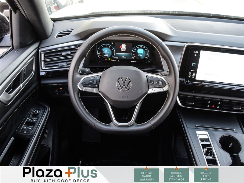 2024 Volkswagen Atlas Cross Sport Comfortline 1 Owner| Clean CarFax Report | All Wheel Drive | Certified |