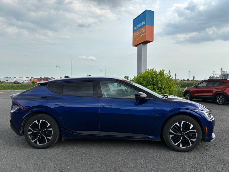 2023 Kia EV6 Long Range w-GT-Line Pkg 1 Awd + Up to 455km of range + Leather + Adaptative cruise control