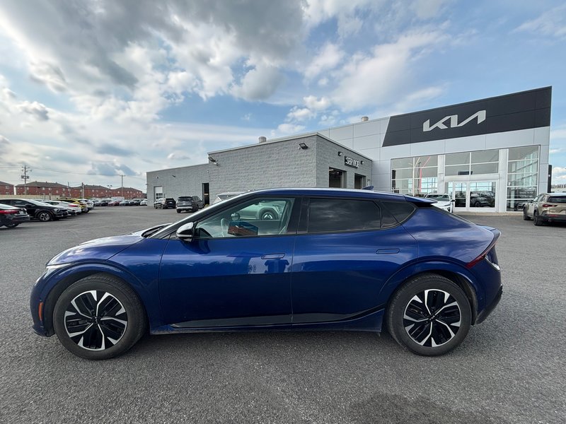 2023 Kia EV6 Long Range w-GT-Line Pkg 1 Awd + Up to 455km of range + Leather + Adaptative cruise control