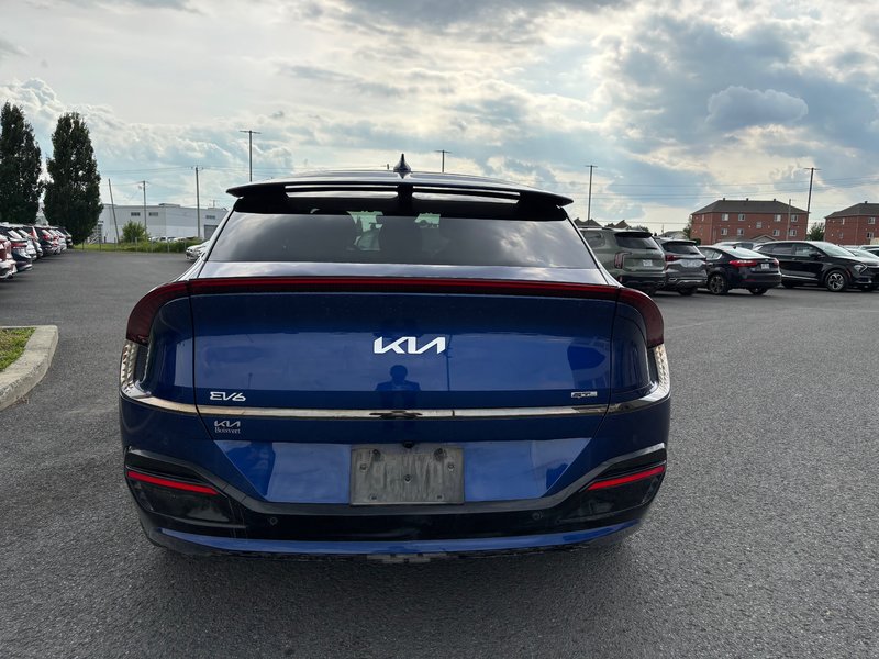 2023 Kia EV6 Long Range w-GT-Line Pkg 1 Awd + Up to 455km of range + Leather + Adaptative cruise control