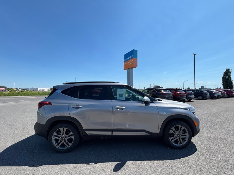 2022 Kia Seltos EX AWD + Sunroof + Leather + Carplay