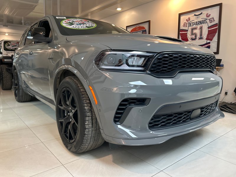 Dodge Durango GT HEMI V8 PREMIUM 2026 SIÈGES AVANT CHAUF. VENTILÉS* SIÈGES CHAUF. 2E RANGÉE* ENSEMBLE TOW`NGO* ENSEMBLE BLACK TOP 2.0*