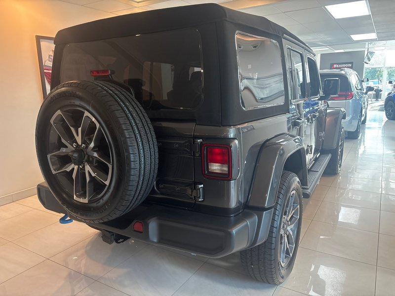 Jeep Wrangler 4xe SPORT S 2024 HYBRIDE * ATTELAGE REMORQUE * MARCHE PIED *