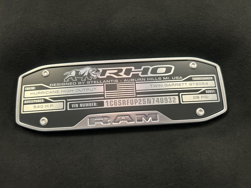 Ram 1500 RHO 2025
