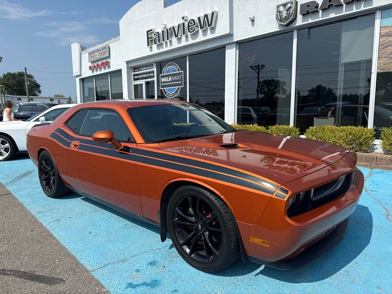 2011 Dodge Challenger SXT with hellcat rims and limited edition paint