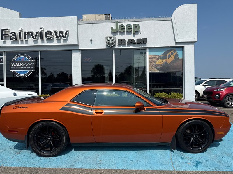 2011 Dodge Challenger SXT with hellcat rims and limited edition paint
