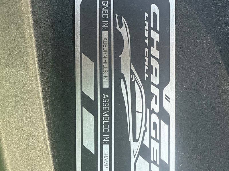 2023 Dodge Charger R/T Daytona last call edition Daytona last call edition with 5.7 hemi