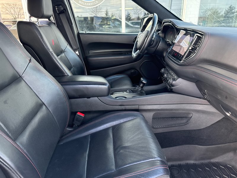 2022 Dodge Durango R/T Plus with 5.7 Hemi Seven passenger,heated  cooled seats, upgraded audio system, sunroof, Apple CarPlay,