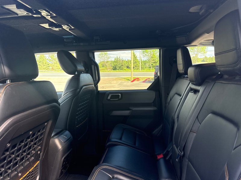 2021 Ford Bronco Standard transmission Badlands Tow package Upgraded tires and rims With full removable top 12 inch screen standard transmission