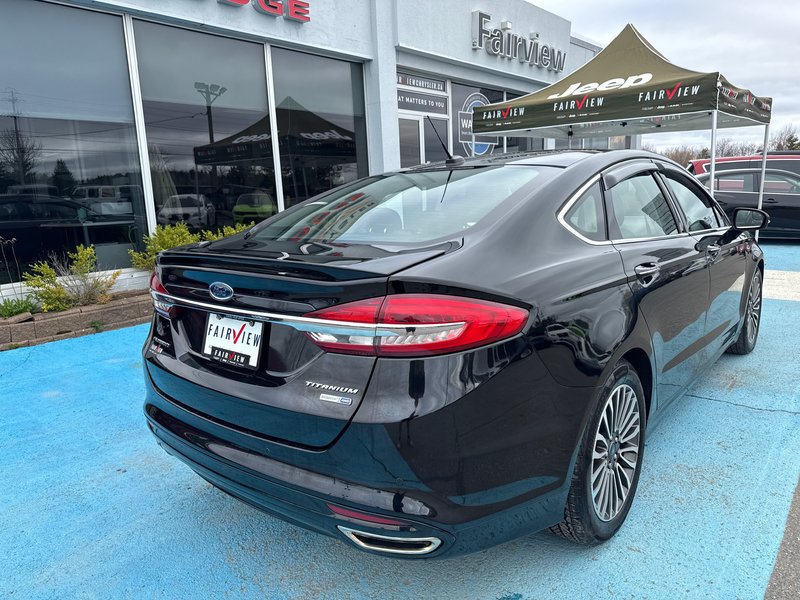2018 Ford Fusion Titanium all-wheel-drive