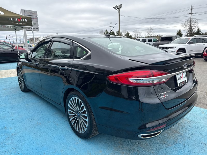 2018 Ford Fusion Titanium all-wheel-drive