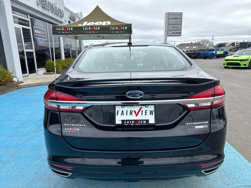 2018 Ford Fusion Titanium all-wheel-drive