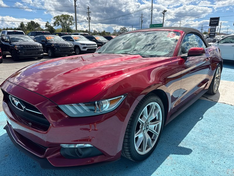 2015 Ford Mustang EcoBoost Premium 50th  anniversary edition This 50th anniversary edition convertible is in mint condition