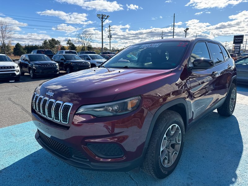 2022 Jeep Cherokee Sport Upgraded tire and rim package , heated seat and wheel
