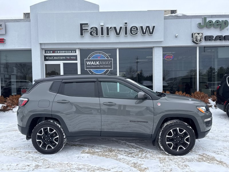 2020 Jeep Compass Trailhawk elite Leather, sunroof, navigation, advanced safety group, blacktop package