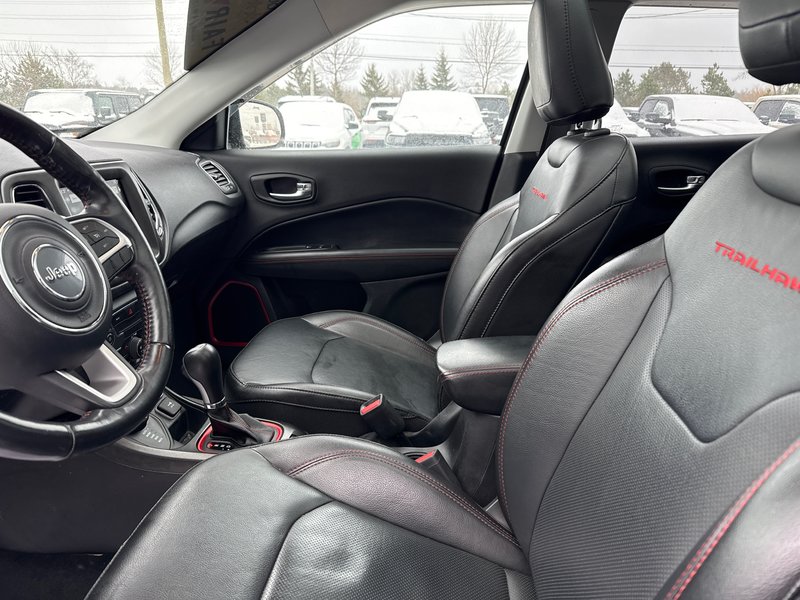 2020 Jeep Compass Trailhawk elite Leather, sunroof, navigation, advanced safety group, blacktop package