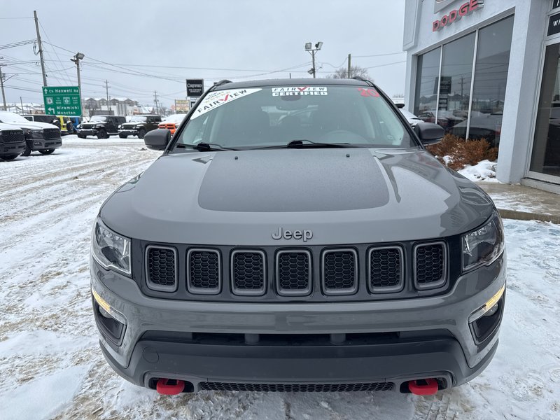 2020 Jeep Compass Trailhawk elite Leather, sunroof, navigation, advanced safety group, blacktop package