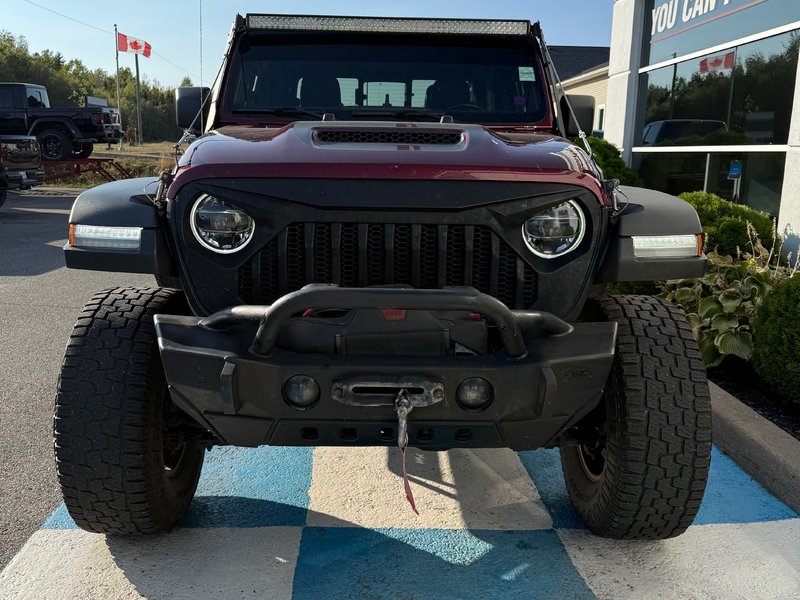 2021 Jeep Gladiator MOJAVE READY FOR WHATEVER ADVENTURE! Aftermarket wheels, bumper, side steps, and winch.