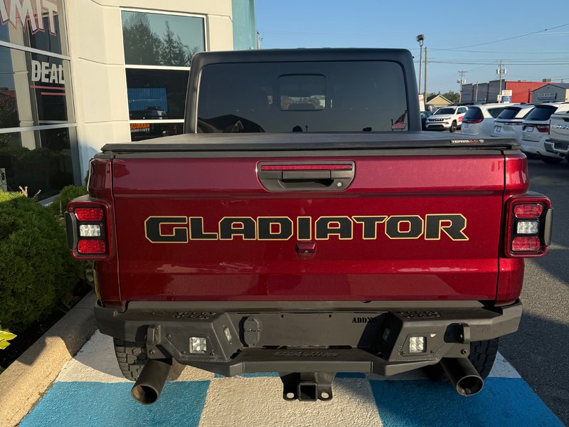 2021 Jeep Gladiator MOJAVE READY FOR WHATEVER ADVENTURE! Aftermarket wheels, bumper, side steps, and winch.