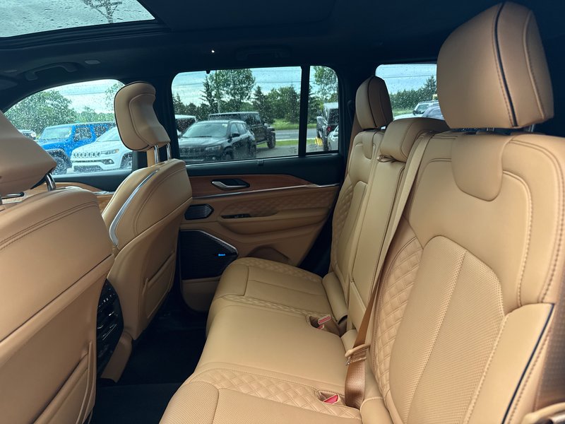 2023 Jeep Grand Cherokee 4xe Summit Reserve Upgraded leather  Macintosh audio system three TVs full roof