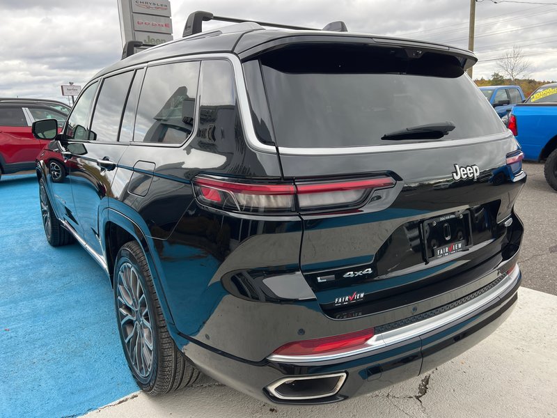 2021 Jeep Grand Cherokee L Summit Reserve Seven passenger, Macintosh, audio, 360 cams, every single option heads up display