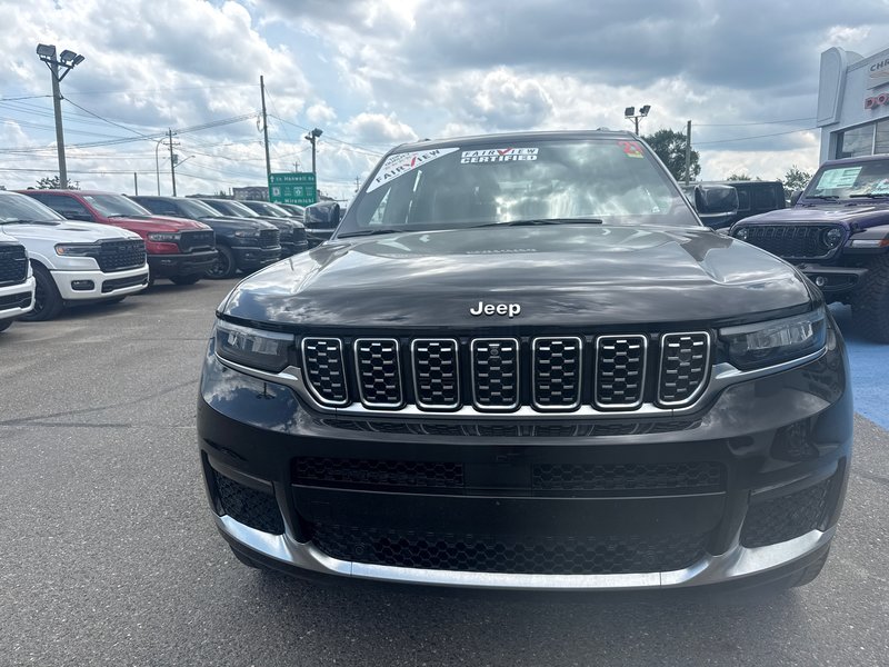 2021 Jeep Grand Cherokee L Summit with  5.7 Hemi McIntosh audio system, event, safety group, McIntosh audio system cool seating massage seating