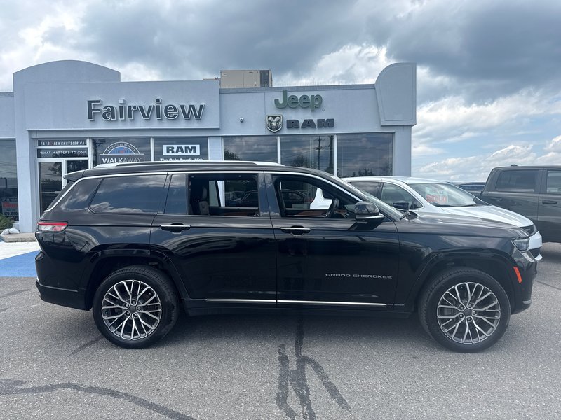 2021 Jeep Grand Cherokee L Summit with  5.7 Hemi McIntosh audio system, event, safety group, McIntosh audio system cool seating massage seating