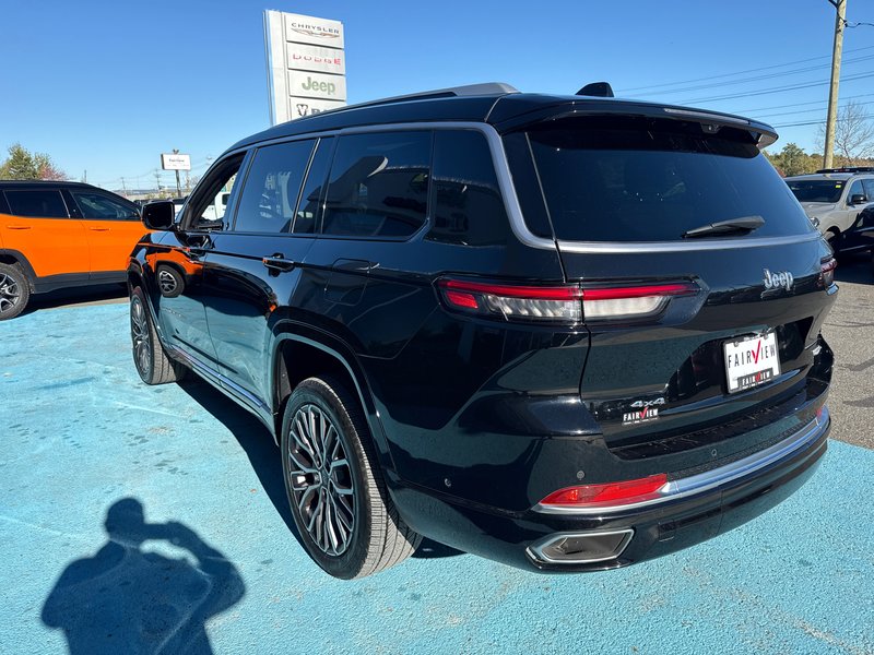 2023 Jeep Grand Cherokee L Summit Reserve Seven passenger luxury vehicle