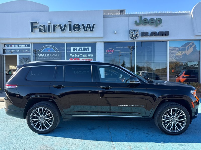 2023 Jeep Grand Cherokee L Summit Reserve Seven passenger luxury vehicle