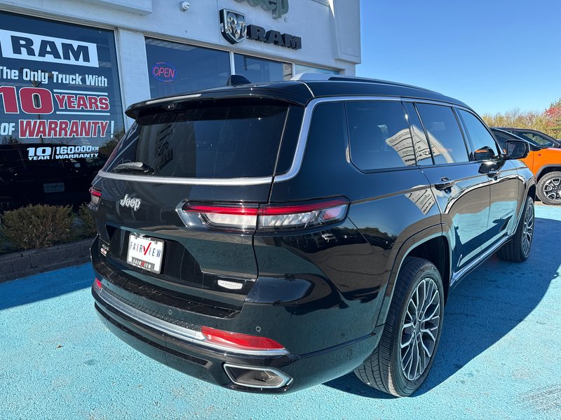 2023 Jeep Grand Cherokee L Summit Reserve Seven passenger luxury vehicle