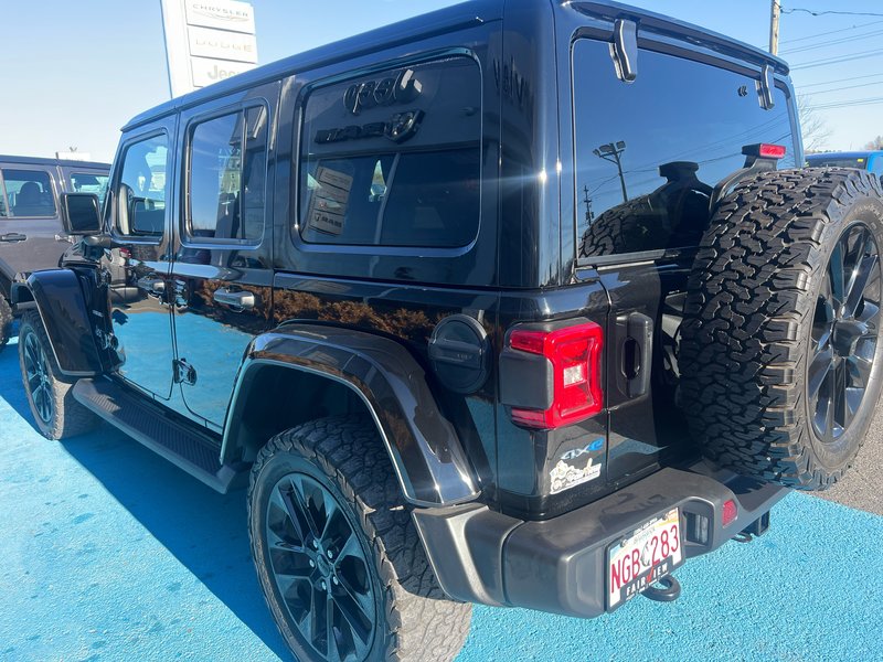 2021 Jeep Wrangler 4xe Unlimited Sahara Loaded with leather navigation BFG tires