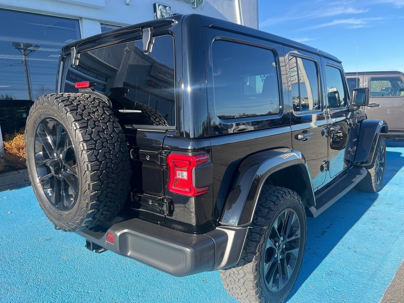 2021 Jeep Wrangler 4xe Unlimited Sahara Loaded with leather navigation BFG tires