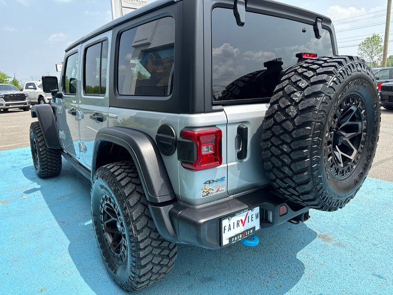 2024 Jeep Wrangler 4xe Rubicon extreme package Upgraded tires, upgraded rims, upgraded winch, and bumpers