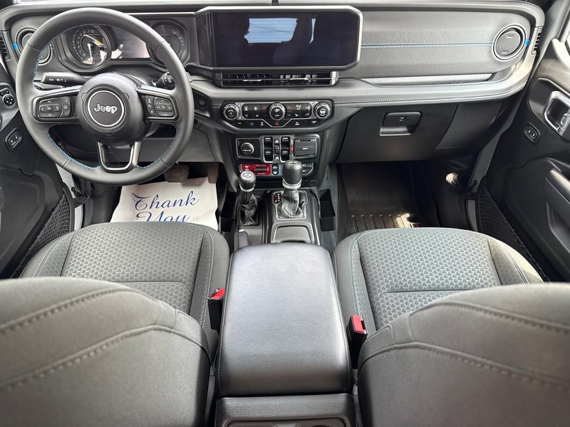 2024 Jeep Wrangler 4xe Rubicon extreme package Upgraded tires, upgraded rims, upgraded winch, and bumpers