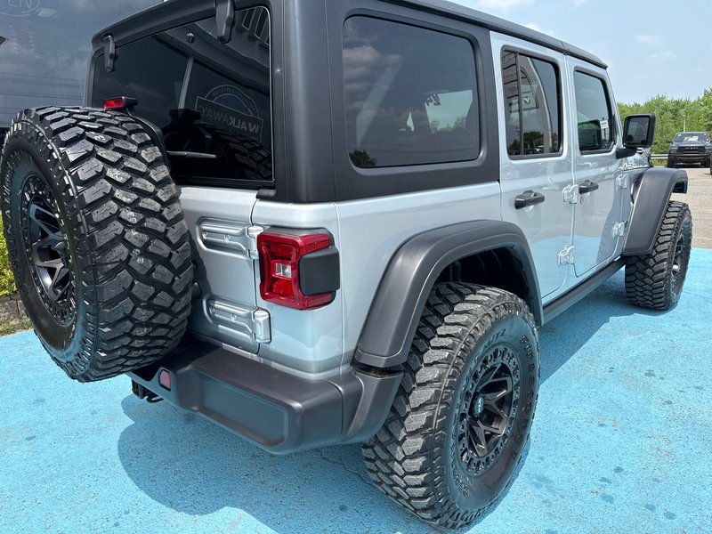 2024 Jeep Wrangler 4xe Rubicon extreme package Upgraded tires, upgraded rims, upgraded winch, and bumpers
