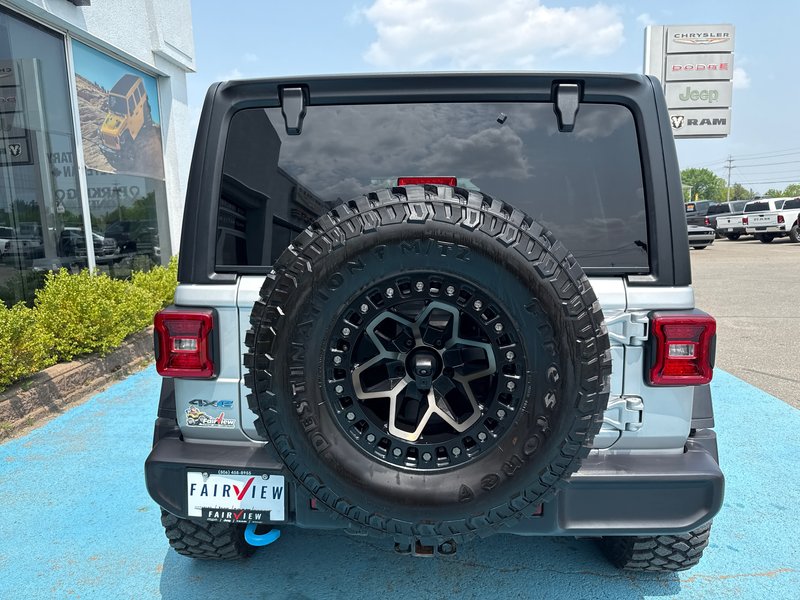 2024 Jeep Wrangler 4xe Rubicon extreme package Upgraded tires, upgraded rims, upgraded winch, and bumpers