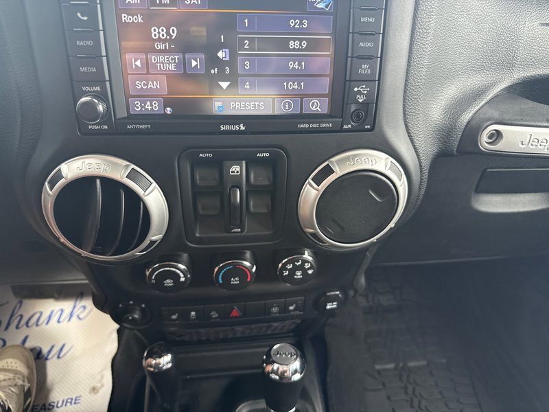 2018 Jeep WRANGLER JK UNLIMITED Sahara with 35 Brand new 35 inch tires, leather, limited edition, color, heated seat, seats, NAV, etc.