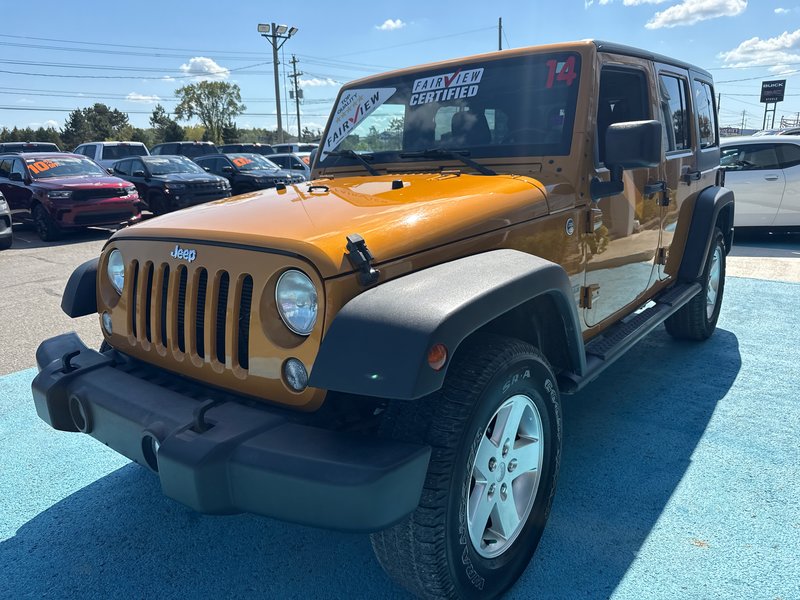 2014 Jeep Wrangler Unlimited Sport Amazing condition, power windows, AC, etc.