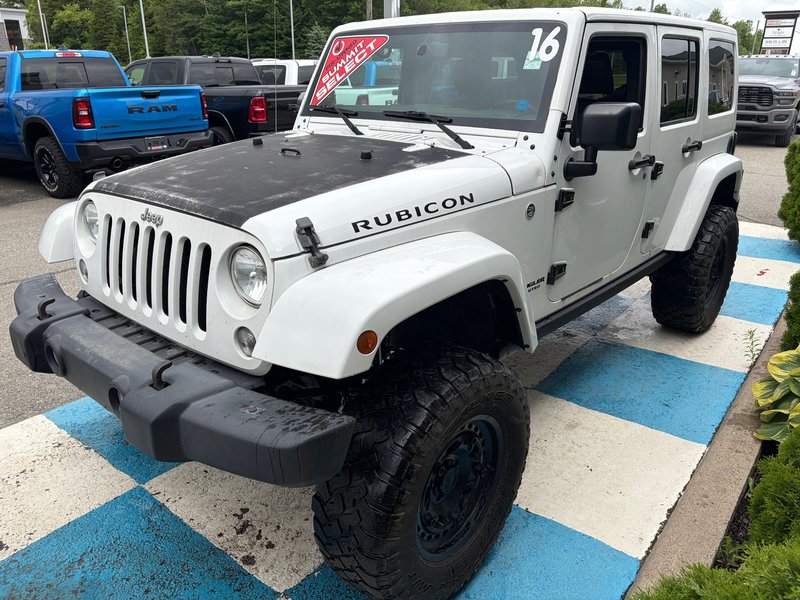 2016 Jeep WRANGLER UNLIMITED RUBICON