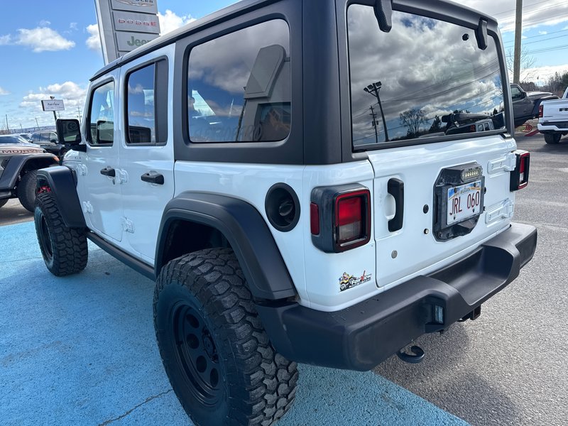 2018 Jeep Wrangler Unlimited Sport  with $ 10,000 on extras 35 inch tire and wheel package lift kit package