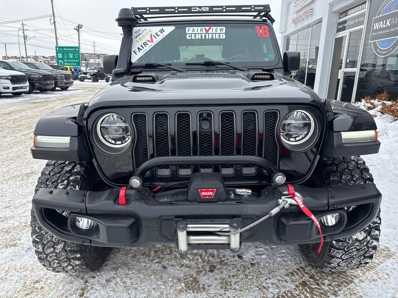 2018 Jeep Wrangler Rubicon Over 10 K in extras 35 inch rim, tire, fox lift, snorkel, steel bumper, package, , wench!!
