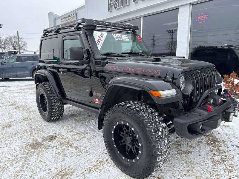 2018 Jeep Wrangler Rubicon Over 10 K in extras 35 inch rim, tire, fox lift, snorkel, steel bumper, package, , wench!!